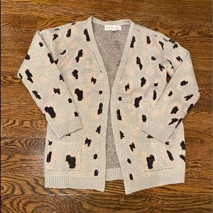 Leopard cardigan